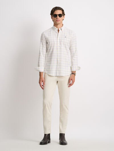 CAMISA FLANNEL CHECKS AZUL