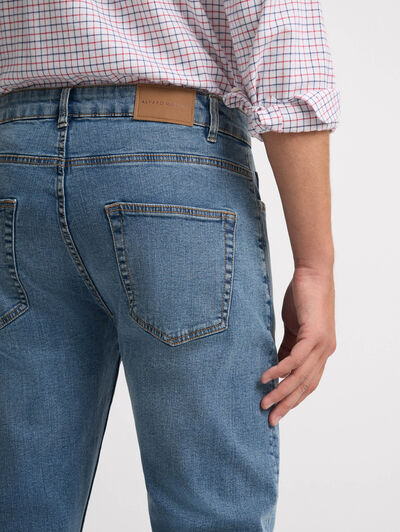 DENIM STONE COMFORT FIT AZUL