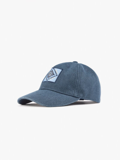 GORRA ETNICA AZUL