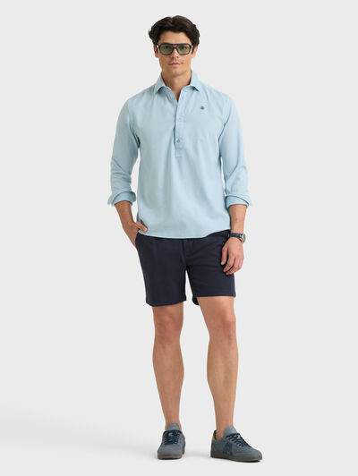 POLERA PANAMA DYE AZUL