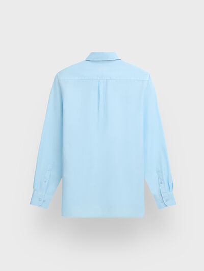 POLERA PANAMA DYE CELESTE