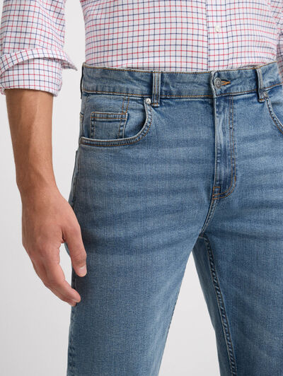 DENIM STONE COMFORT FIT AZUL