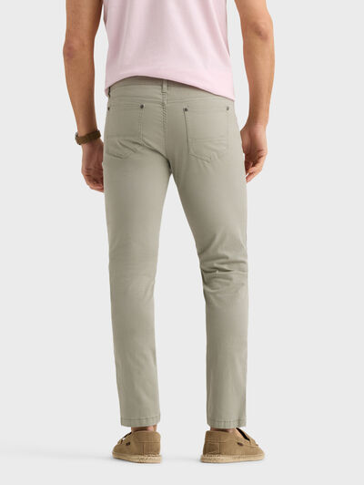 PANTALON 5 BOLSILLOS VERDE