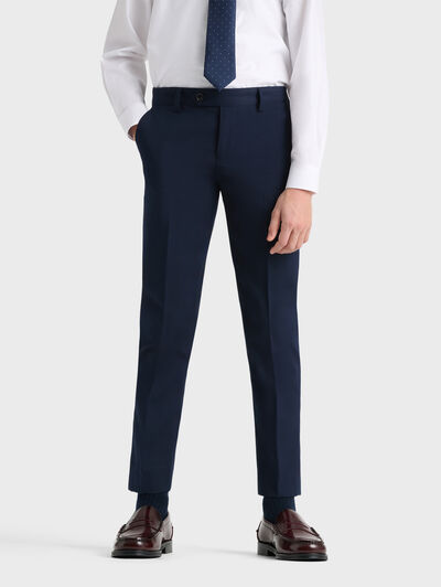 PANTALON VESTIR KIDS AZUL MARINO