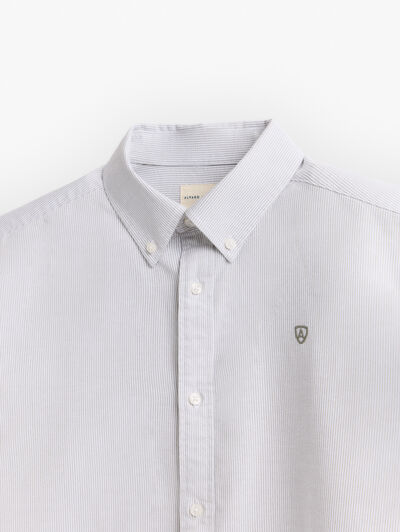 CAMISA OXFORD MIL RAYAS
