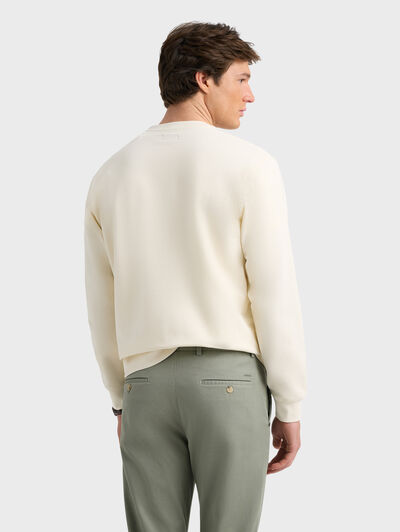 SUDADERA BASIC FANCY CRUDO