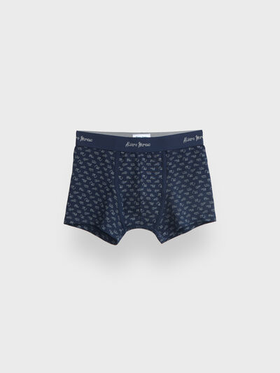 BOXER FANTASY KIDS AZUL MARINO