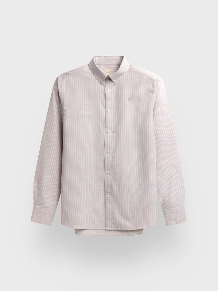 CAMISA OXFORD DIPLO BEIGE