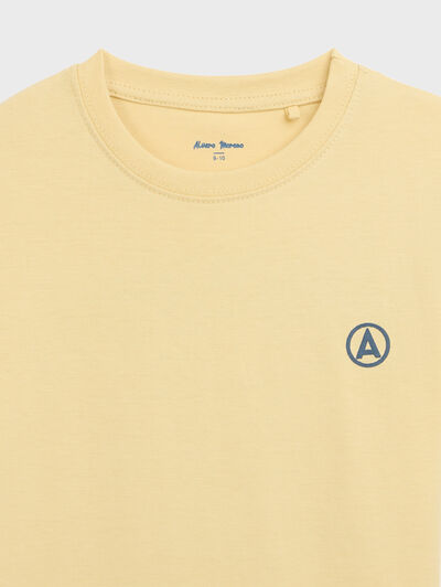CAMISETA COCONUT KIDS AMARILLO