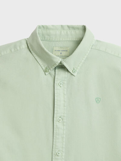 CAMISA OXFORD DYE VERDE