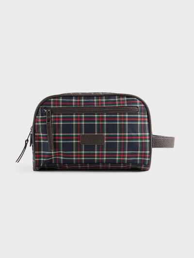 NECESER TARTAN AZUL MARINO