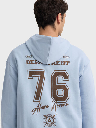 SUDADERA DEPARTMENT AZUL