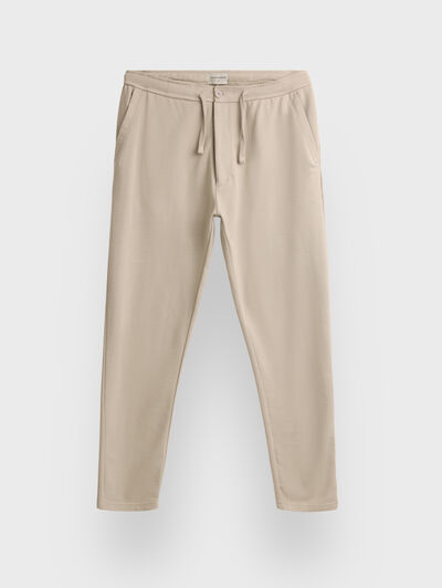 JOGGER CHINO PUNTO BEIGE