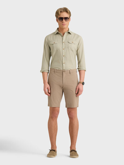 BERMUDA TECNICA BEIGE