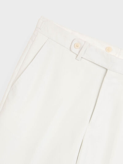 PANTALON CAPO ESTRUCTURA BLANCO