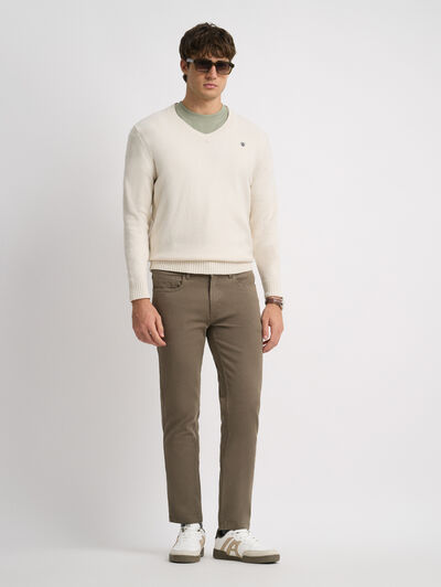 PANTALON MICRO 5PKT VERDE