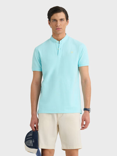 POLO MAO TRENDY TURQUESA