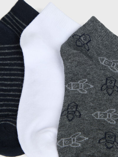 CALCETINES TOBILLERO KIDS BLANCO