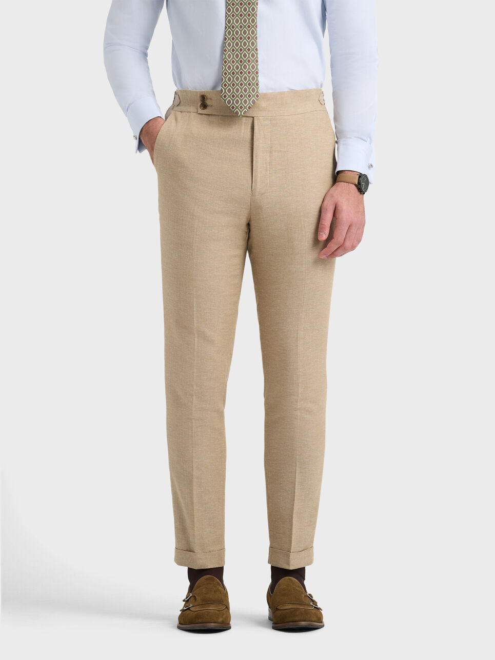 PANTALON CAPO ESPIGA LINO