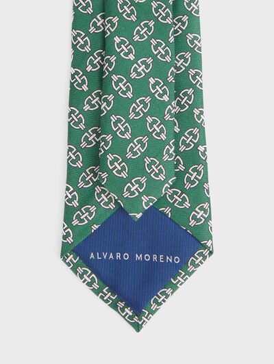 CORBATA PRINTED VERDE