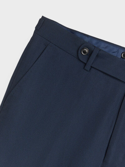 PANTALON CAPO MICROESTRUCTURA AZUL MARINO