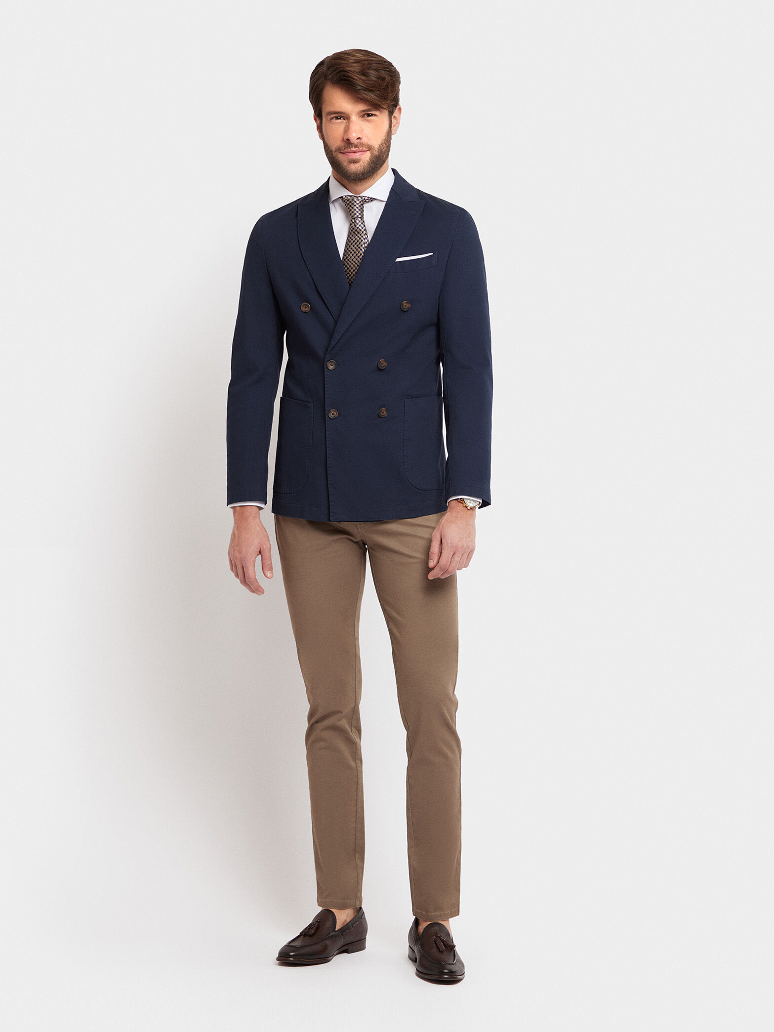AMERICANA DOMENICO AZUL MARINO