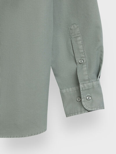 CAMISA OXFORD DYE VERDE