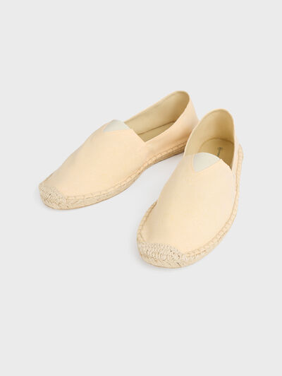 ESPADRILLES OXFORD AMARILLO