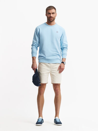 SUDADERA SPRING CELESTE