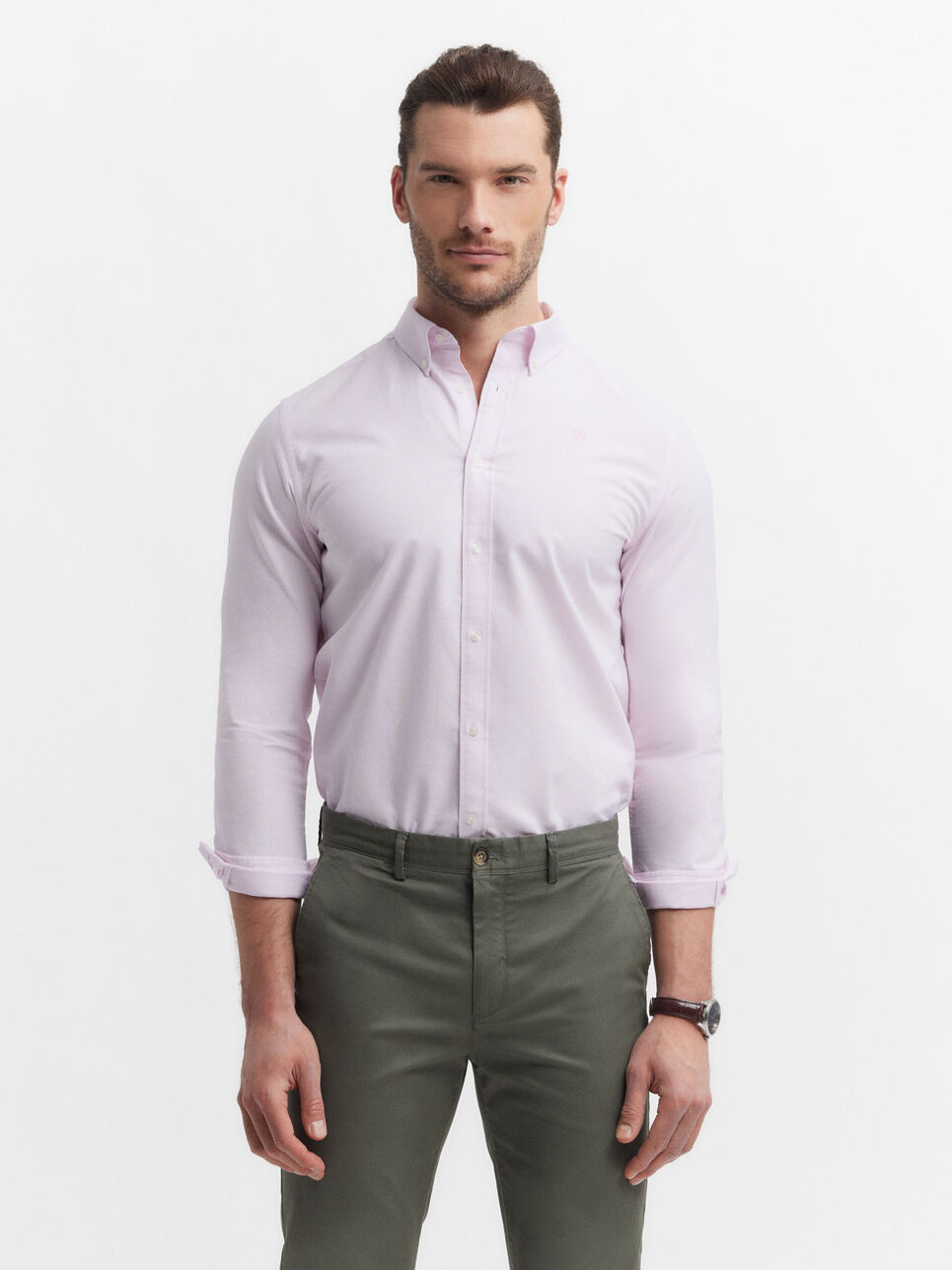 CAMISA OXFORD MIL RAYAS