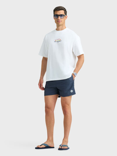 CAMISETA SARDINES BLANCO