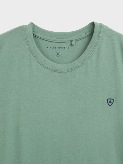 CAMISETA BASICA VERDE
