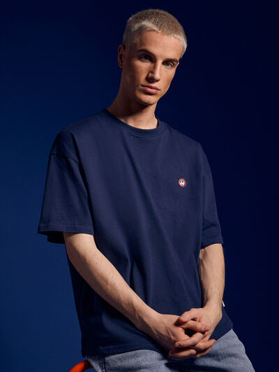 CAMISETA HAPPINESS AZUL MARINO