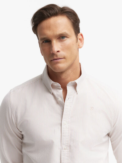 CAMISA OXFORD KODAC BEIGE