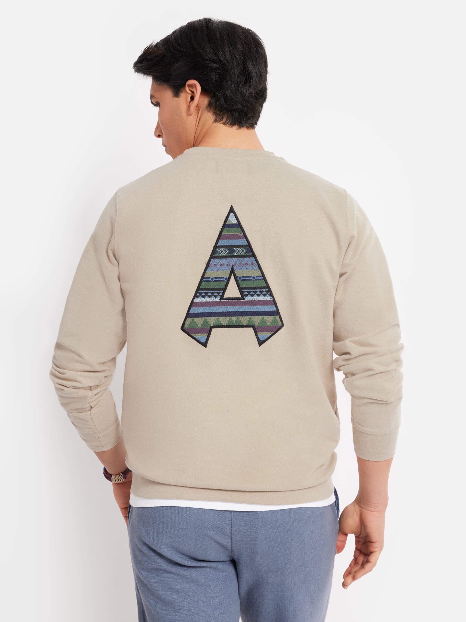 SUDADERA ETNICA CRUDO