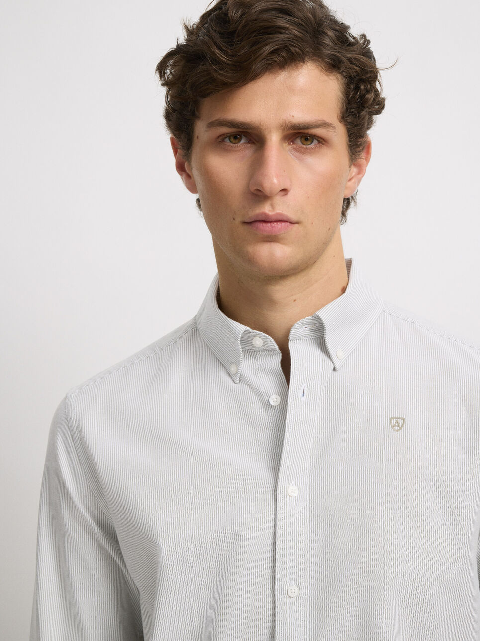 CAMISA OXFORD MIL RAYAS