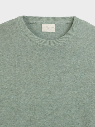 JERSEY ROUND NECK VERDE