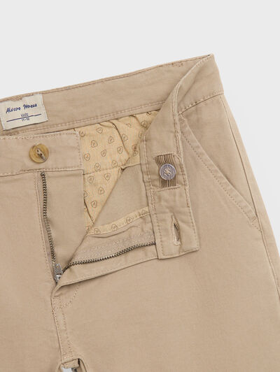 PANTALON CHINO KIDS CAMEL