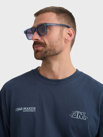 CAMISETA MAKER AZUL MARINO