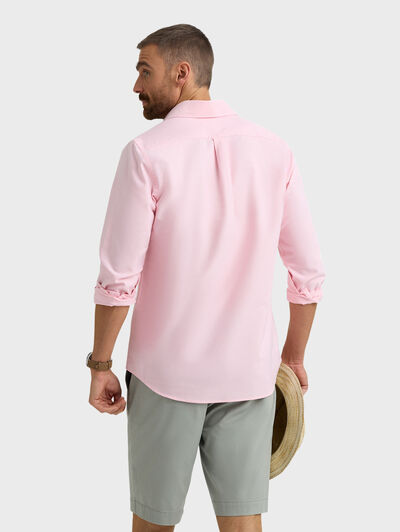 POLERA OXFORD SOLID ROSA