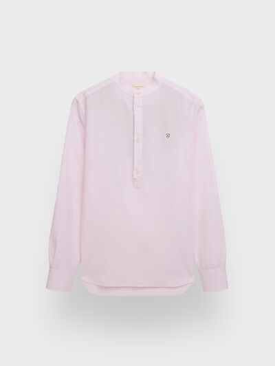 POLERA LINO MAO ROSA