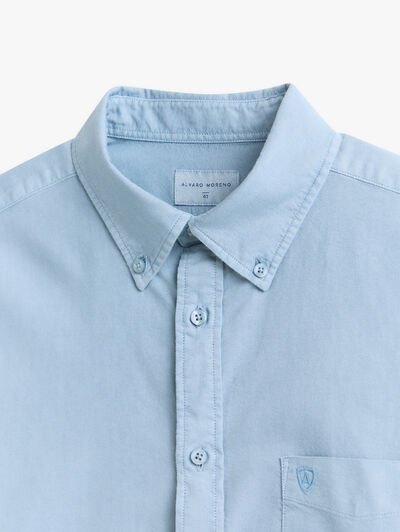 CAMISA OXFORD POCKET DYE