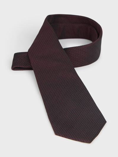 CORBATA GRENADINE BURDEOS