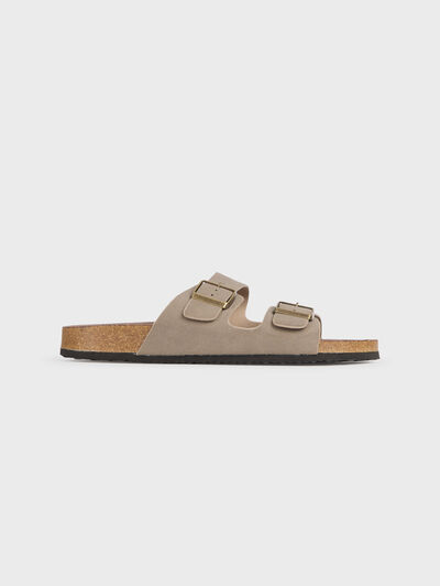 SANDALIAS HEBILLAS BEIGE