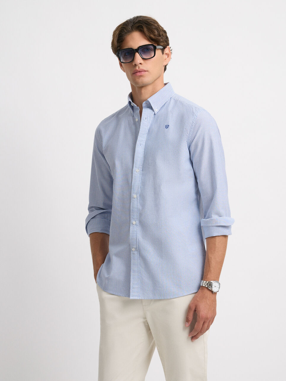 CAMISA OXFORD STRIPES