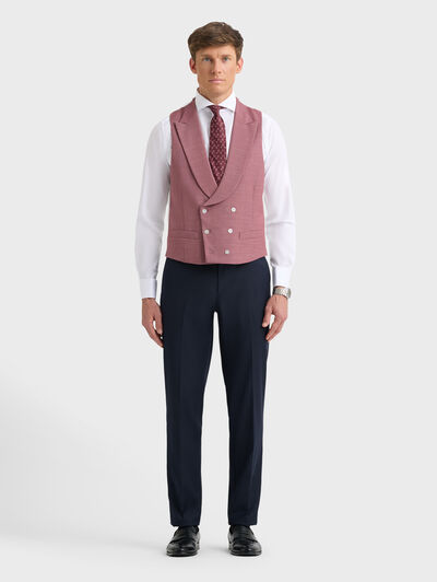 CHALECO PANAMA BURDEOS