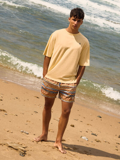 CAMISETA CASUAL AMARILLO