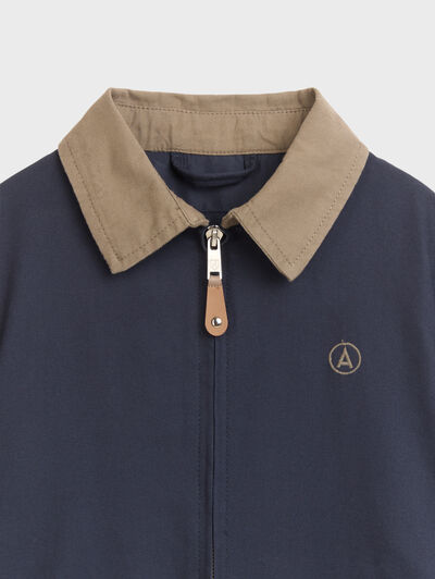 CAZADORA COLLINS KIDS AZUL MARINO