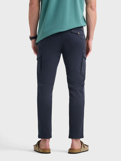 PANTALON CARGO AZUL MARINO