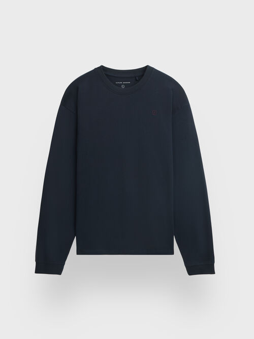 CAMISETA MANGA LARGA AZUL MARINO